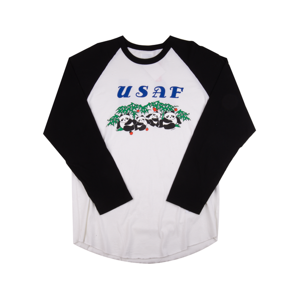 Supreme White Panda Baseball Top