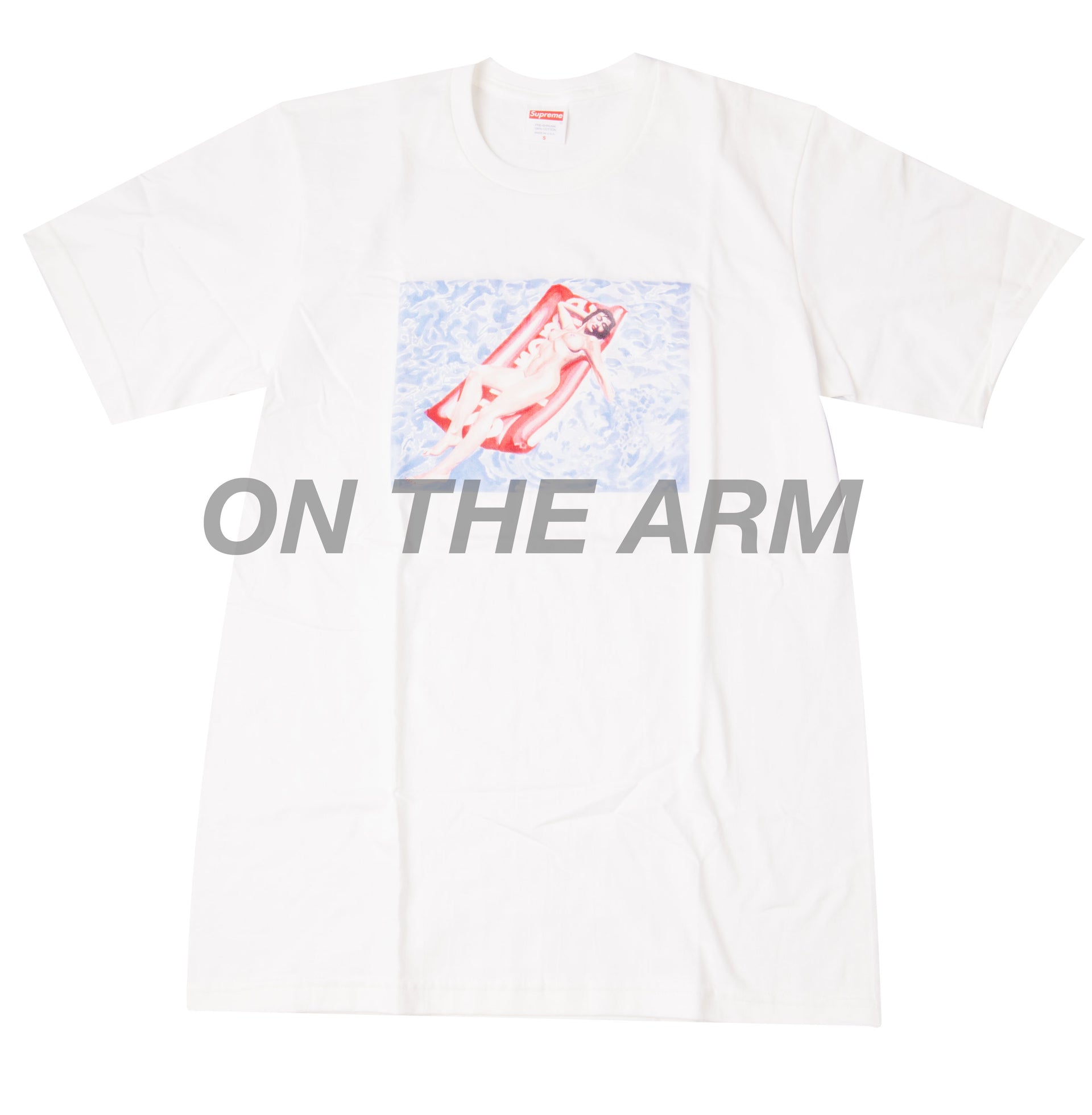 Supreme White Float Tee