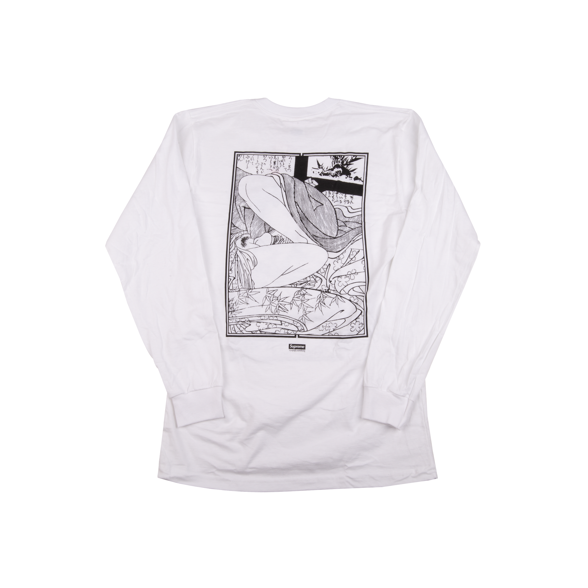 Supreme White Sasquatchfabrix L/S
