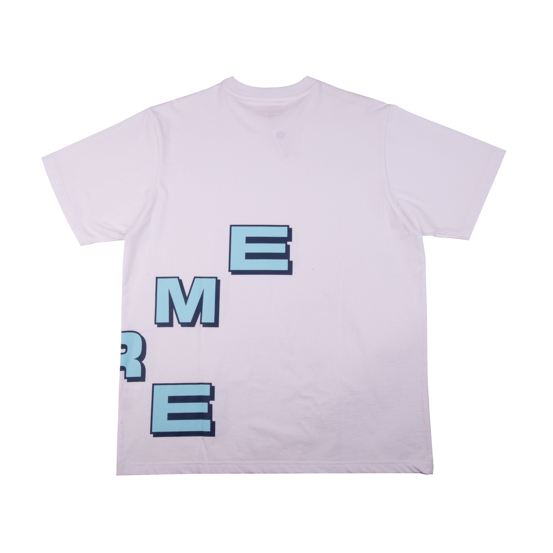 Supreme White Stagger Tee