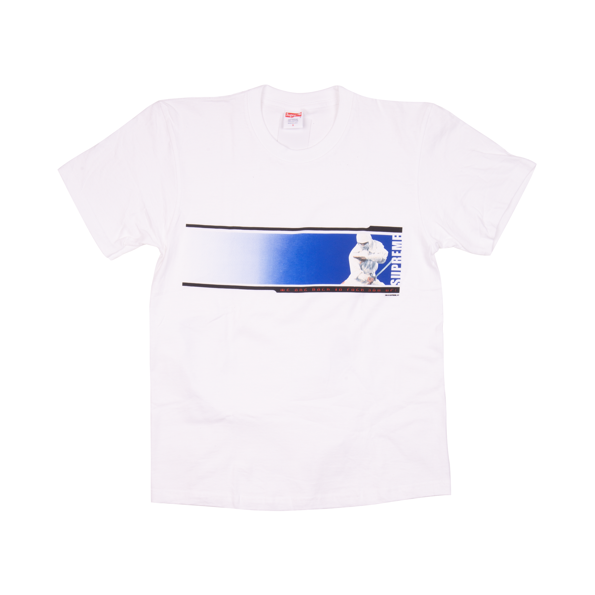 Supreme White We're Back Tee