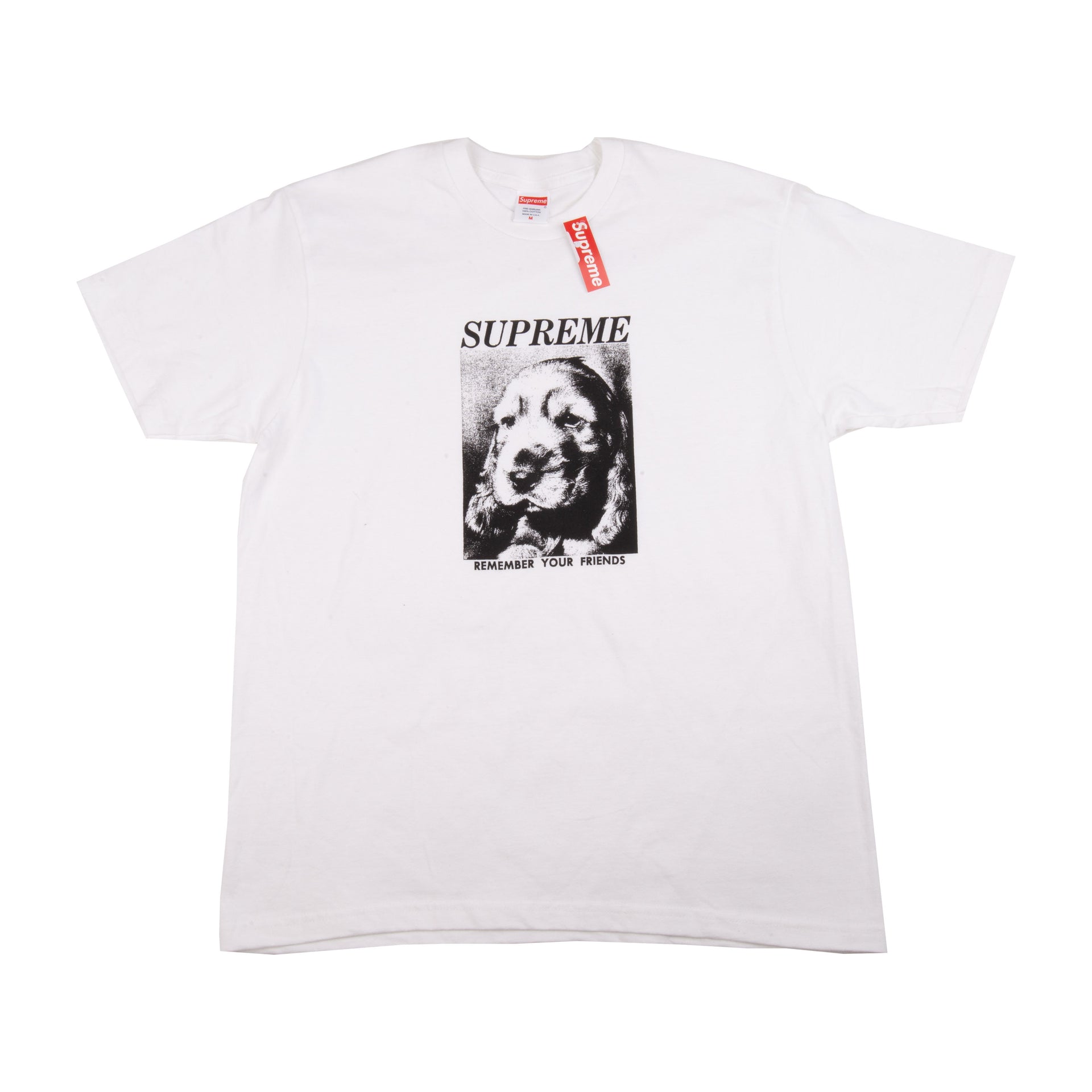 Supreme White Remember Tee