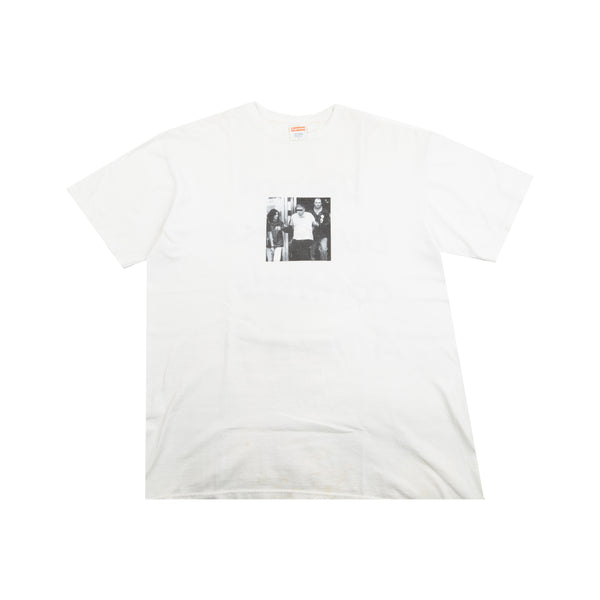 Supreme White Illegal Business Tee