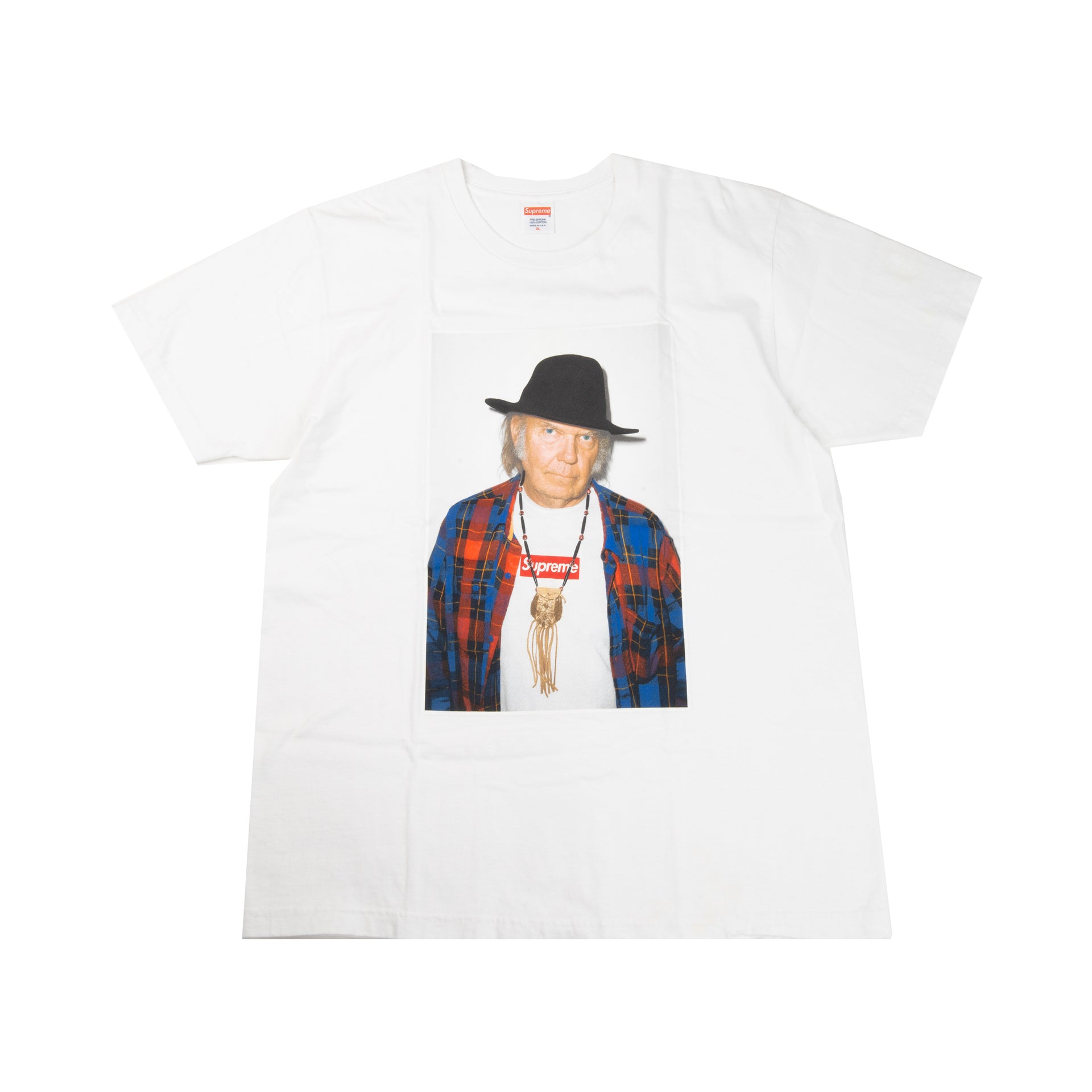 Supreme White Neil Young Tee