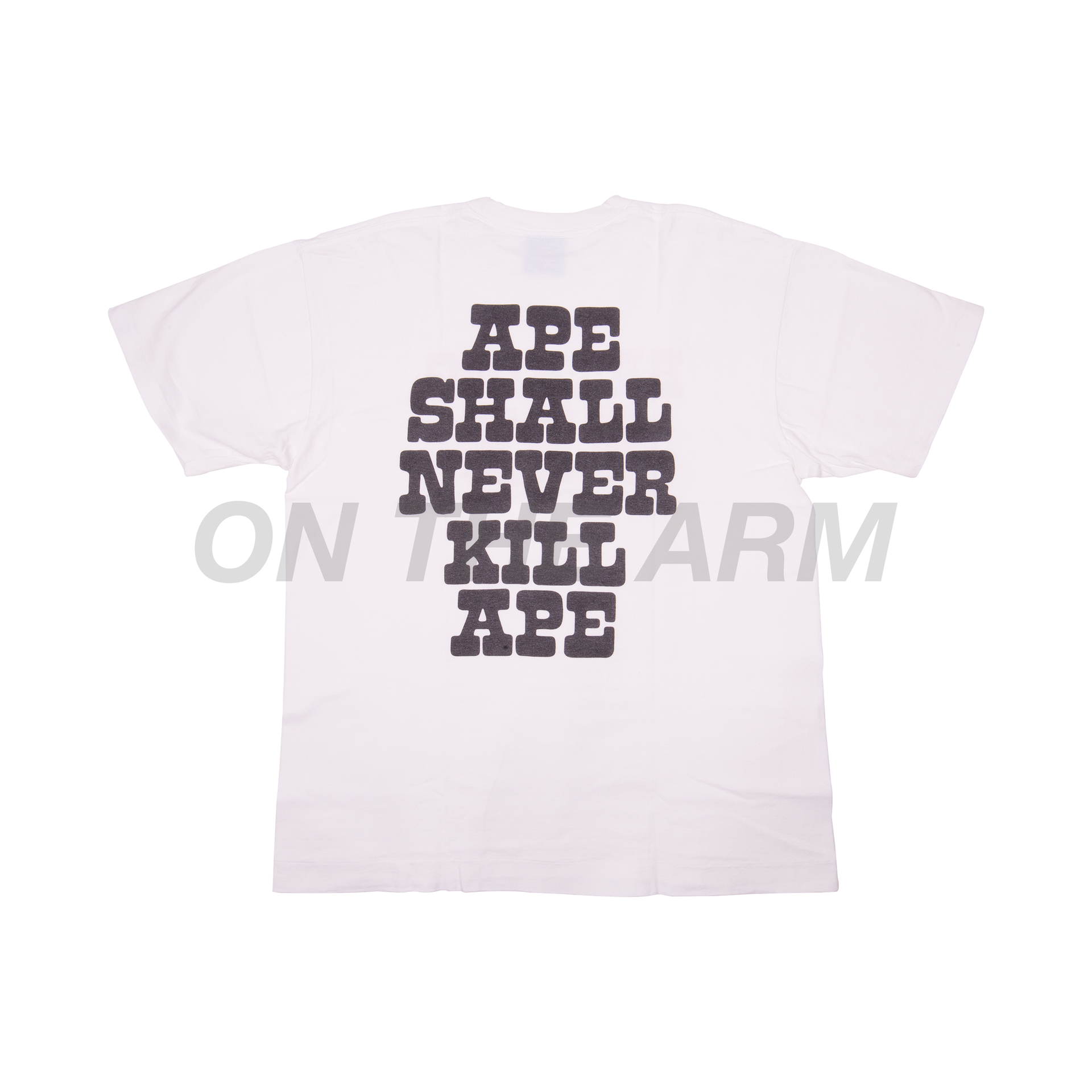 Bape White Red Camo ASNKA Tee