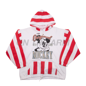 Vintage White Mickey Mouse Hoodie