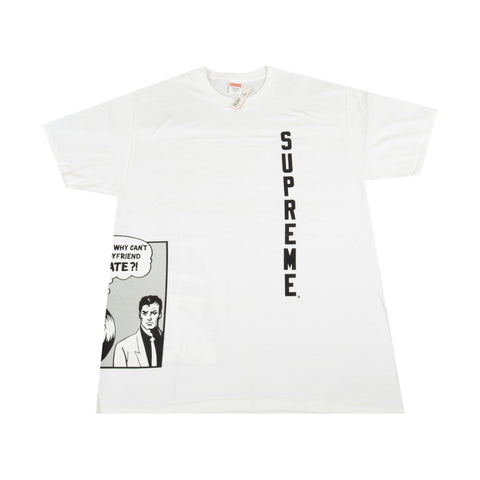 Supreme White Thrasher Tee