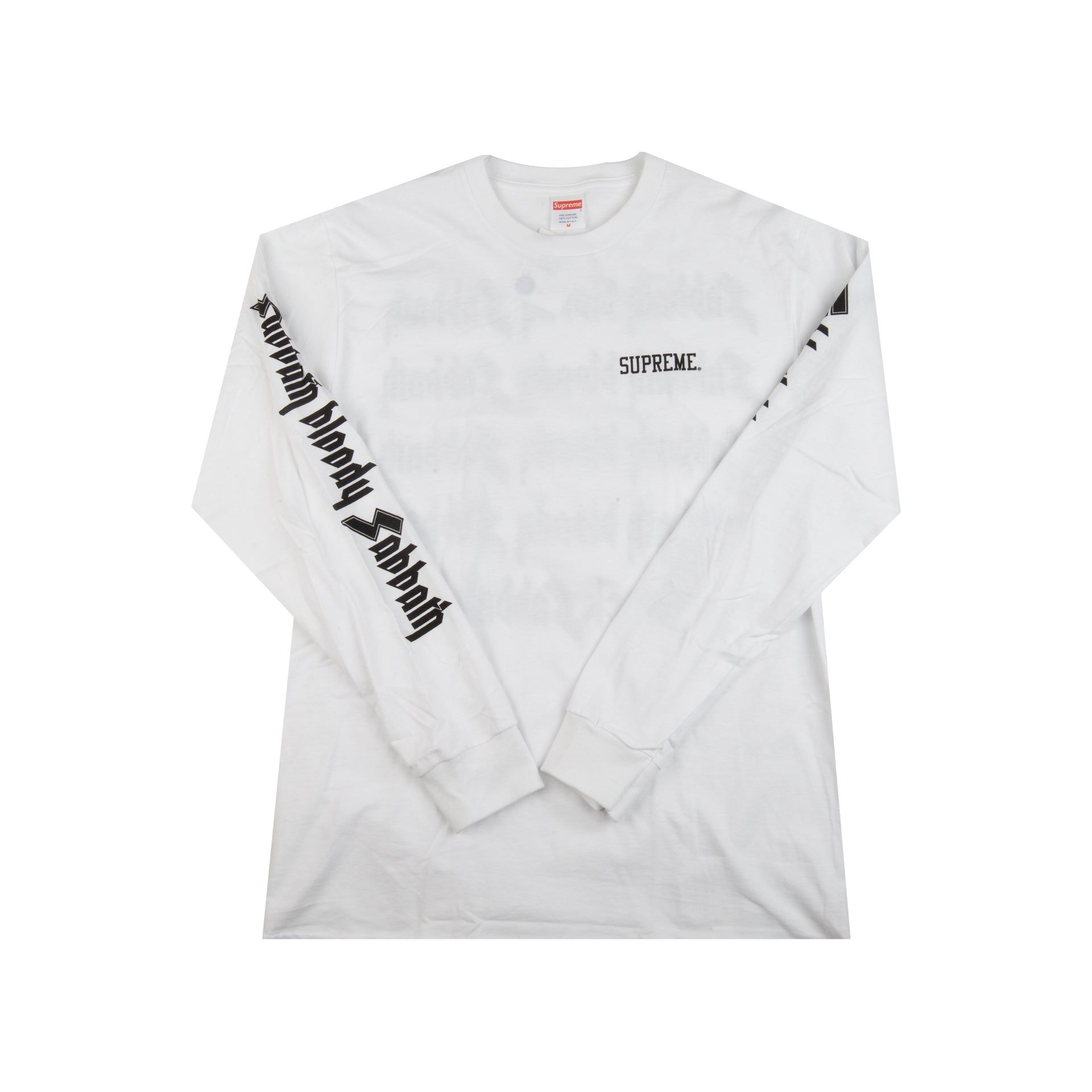 Supreme White Black Sabbath L/S