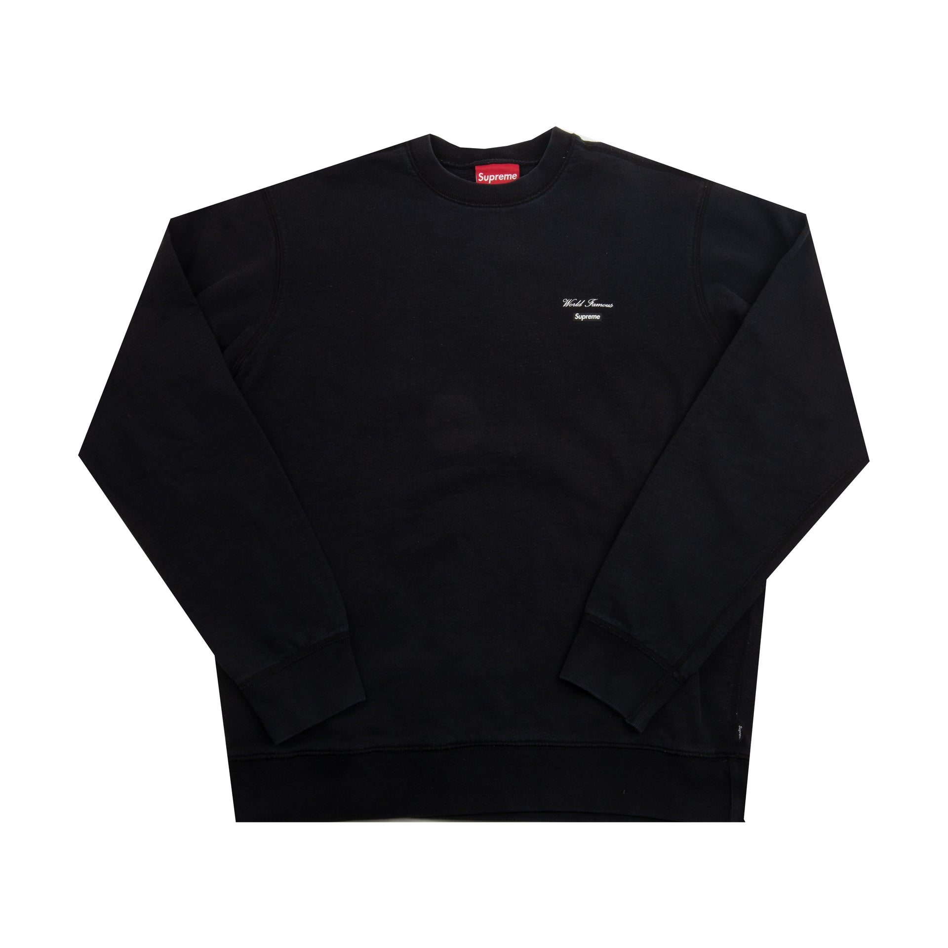 Supreme Black World Famous Crew