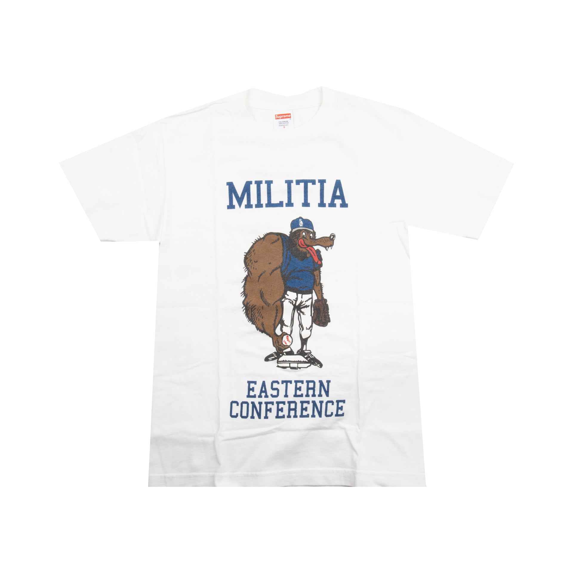 Supreme White WTAPS Militia Tee