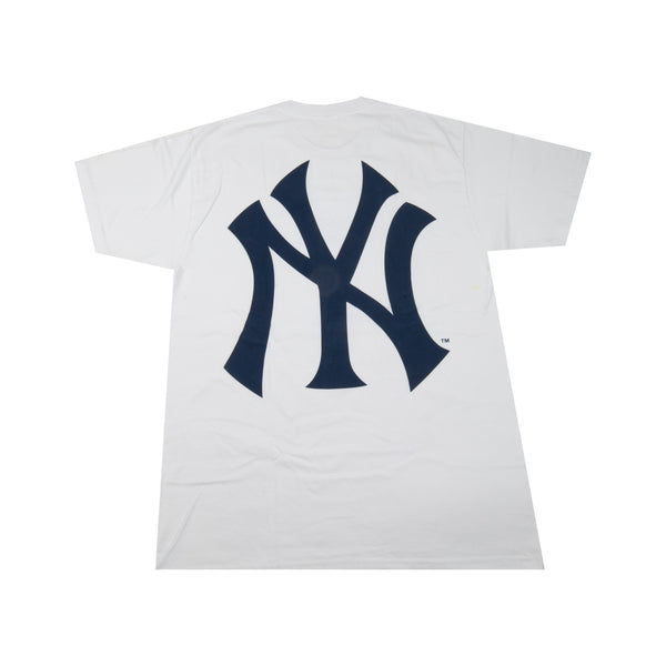 Supreme White Yankees Box Logo Tee