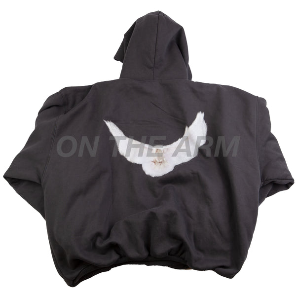 Yeezy Black GAP by Balenciaga Dove Hoodie