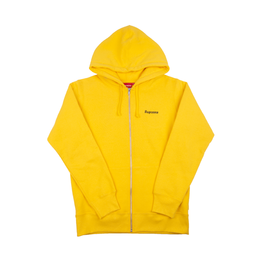 Supreme 666 sales zip up hoodie