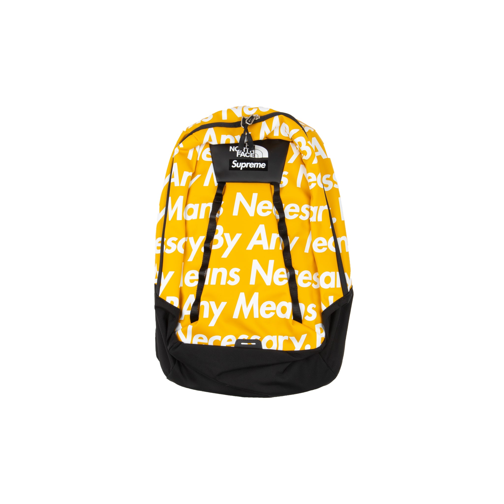 Supreme Yellow TNF By Any Means Backpack