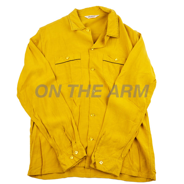 Vintage Yellow Love Thy Neighbor L/S Shirt