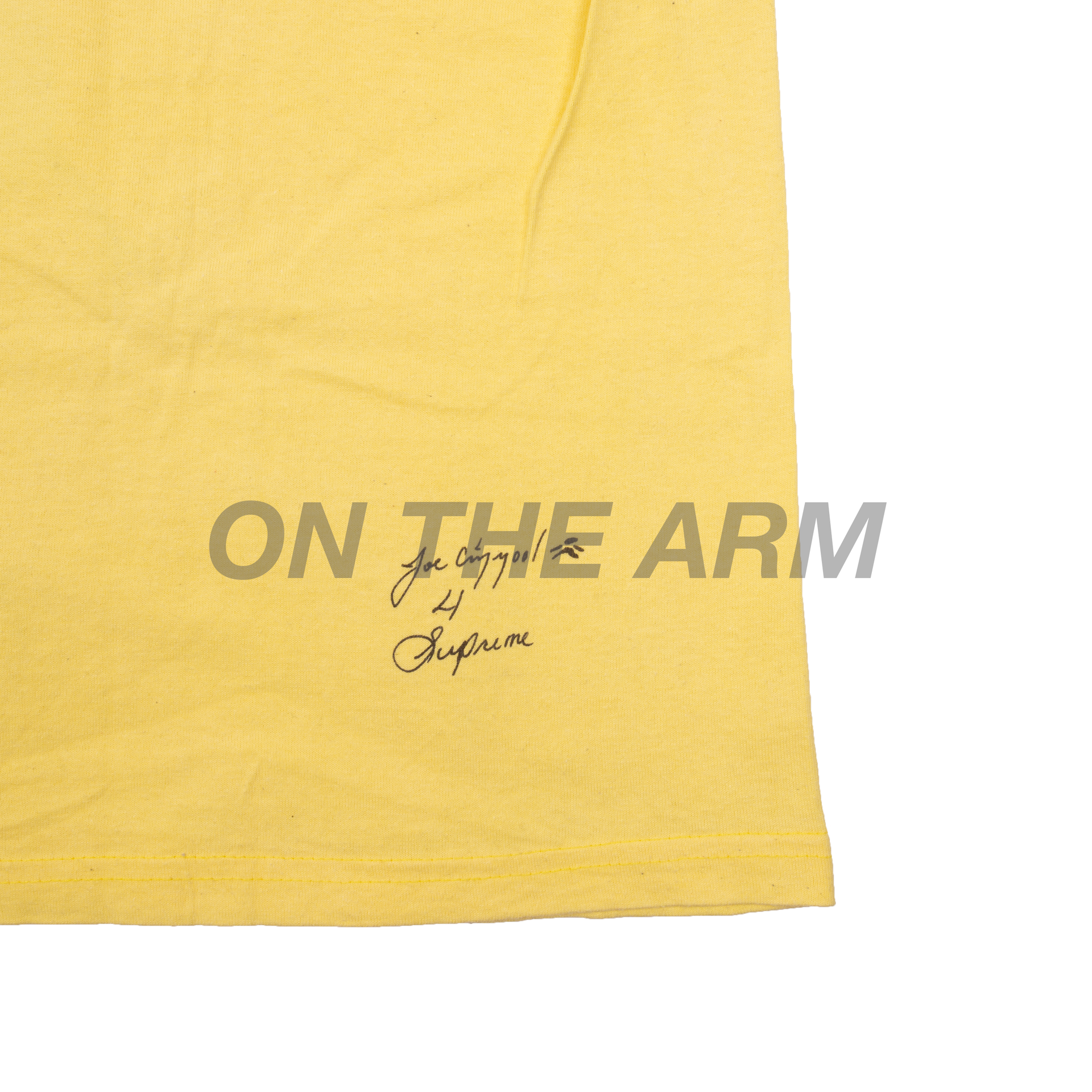 Supreme Yellow Joe Cool Tee