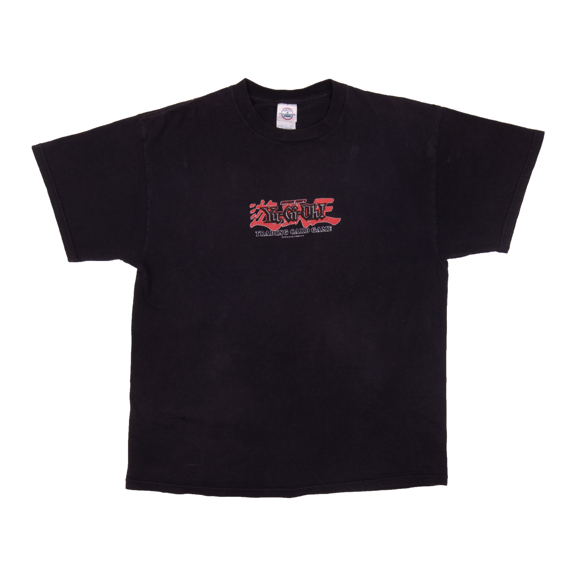 Vintage Black Yugioh Logo Tee